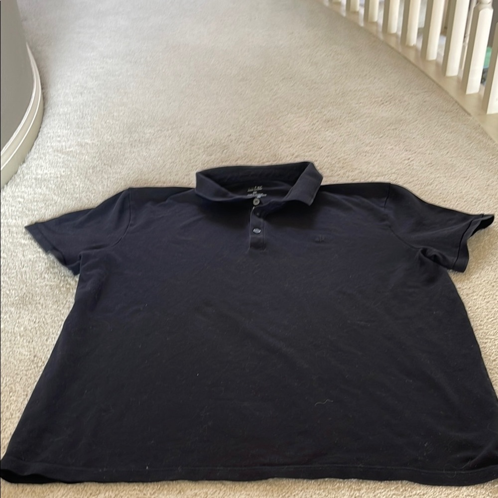 A/X Men's Black Polo Shirt size Xxl